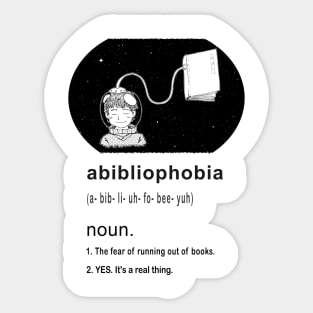 Abibliophobia Hoodie. Book lover gift. Book lover hoodie. Book lover gifts. Reading shirt. Bookworm gift. English teacher gift. Sticker